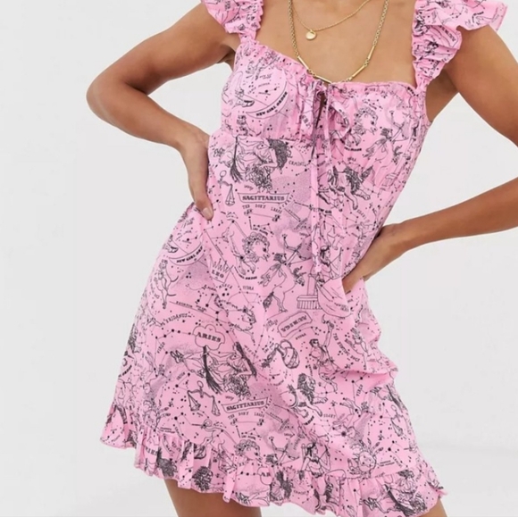 Dolls Kill Dresses & Skirts - New Girl Order Zodiac Dress